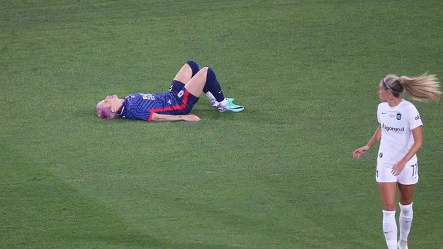 Football trailblazer Megan Rapinoe suffers shock early exit with injury in final match